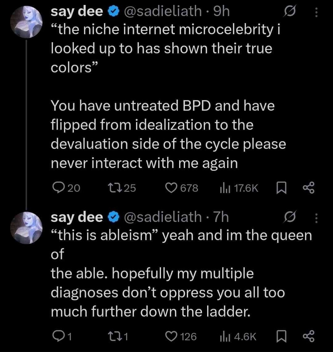 FloweriestBasil's tweet photo. @cheetoheart @sadieliath Just gonna leave these here in general especially since she deleted these tweets. https://t.co/b4GVt9FVuS