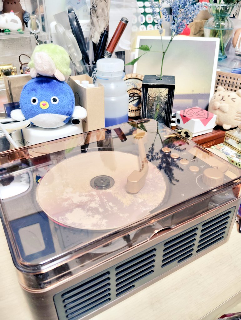 勢いだけで購入したCDプレーヤーが最高なんだよね💿️