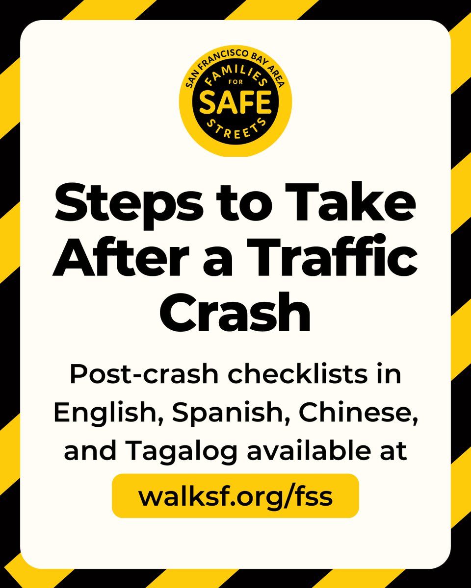 Families for Safe Streets - San Francisco Bay Area tweet media