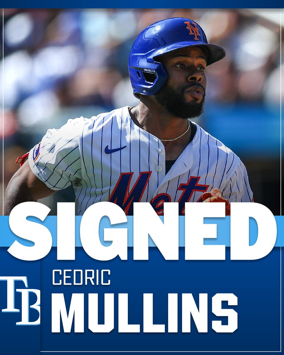 Cedric Mullins and the Rays are reportedly in agreement on a one-year contract. 