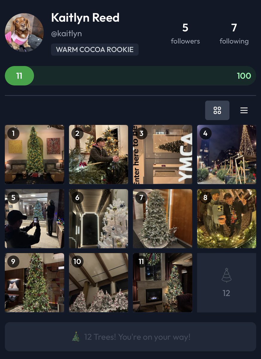 Who wants to race me to 💯? add me as a friend first hundo.fun/u/kaitlyn