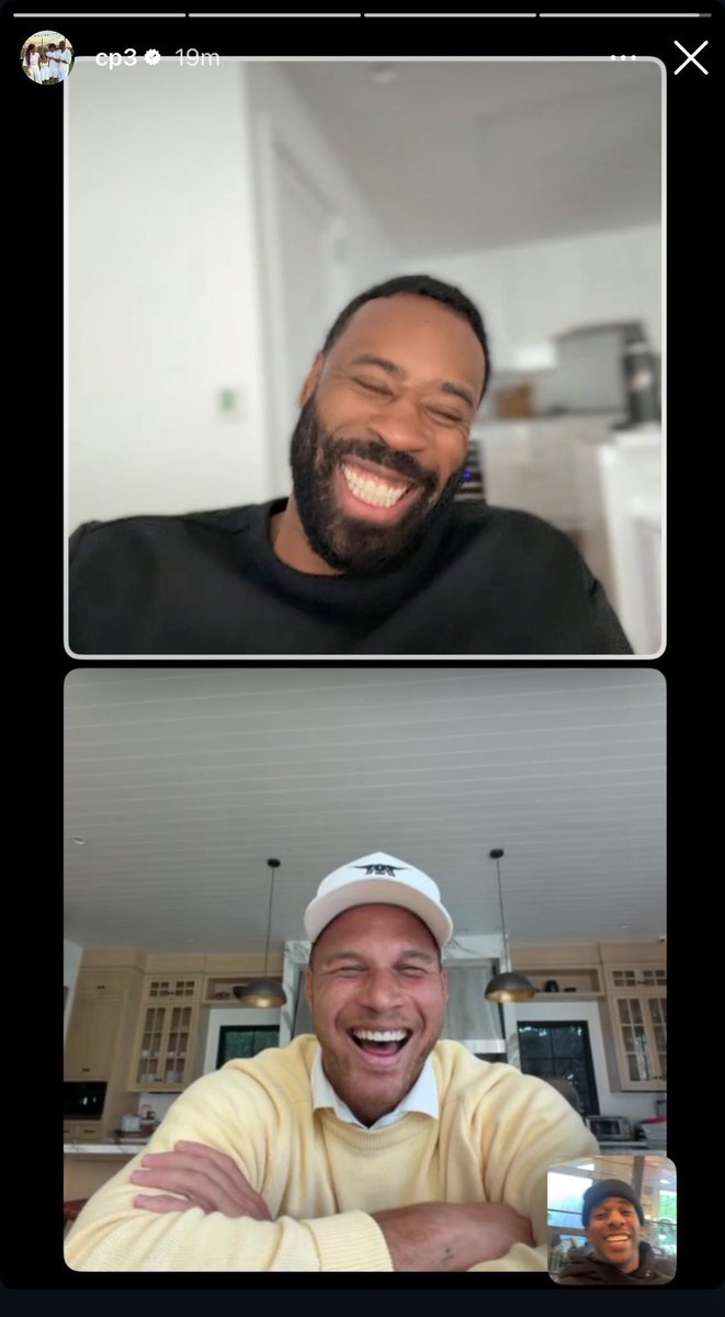 LegionHoops's tweet image. Chris Paul, Blake Griffin, and Deandre Jordan were all on Facetime together today, per @ArashMarkazi 

Lob City forever 🥲