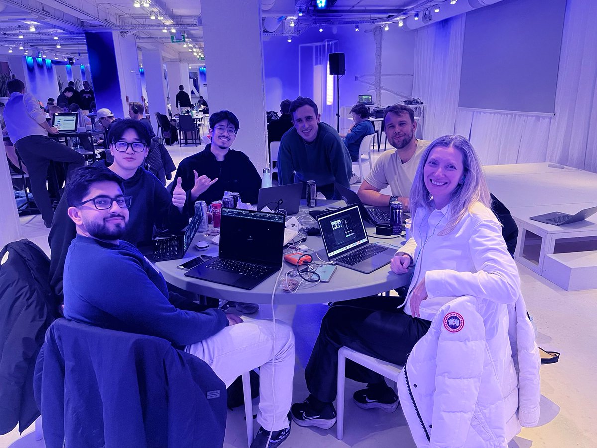 SebJohnsonUK's tweet image. I just invested in a startup that is 2 hours old. Pre-revenue. Pre-product. Pre-everything. 

I'm streaming live at the Project ElevenLabs hackathon with @Kitty_Mayo_ , Jade Yarrow and the amazing set of sponsors and contributors.

One of the teams is building an amazing product…