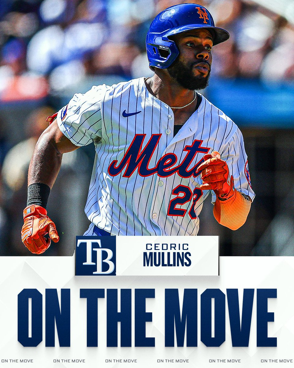 Rays, OF Cedric Mullins agree to 1-year deal, per multiple reports including MLB's @Feinsand. 