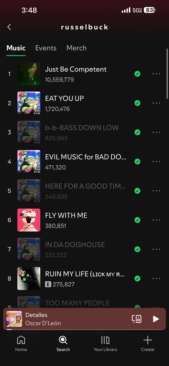 RAVEPOPS BACK ON DISTROKID, TIDAL,YOUTUBE, AND APPLE MUSIC, should be on SPOTIFY SHORTLY!

I’m so RELIEVED AHH
