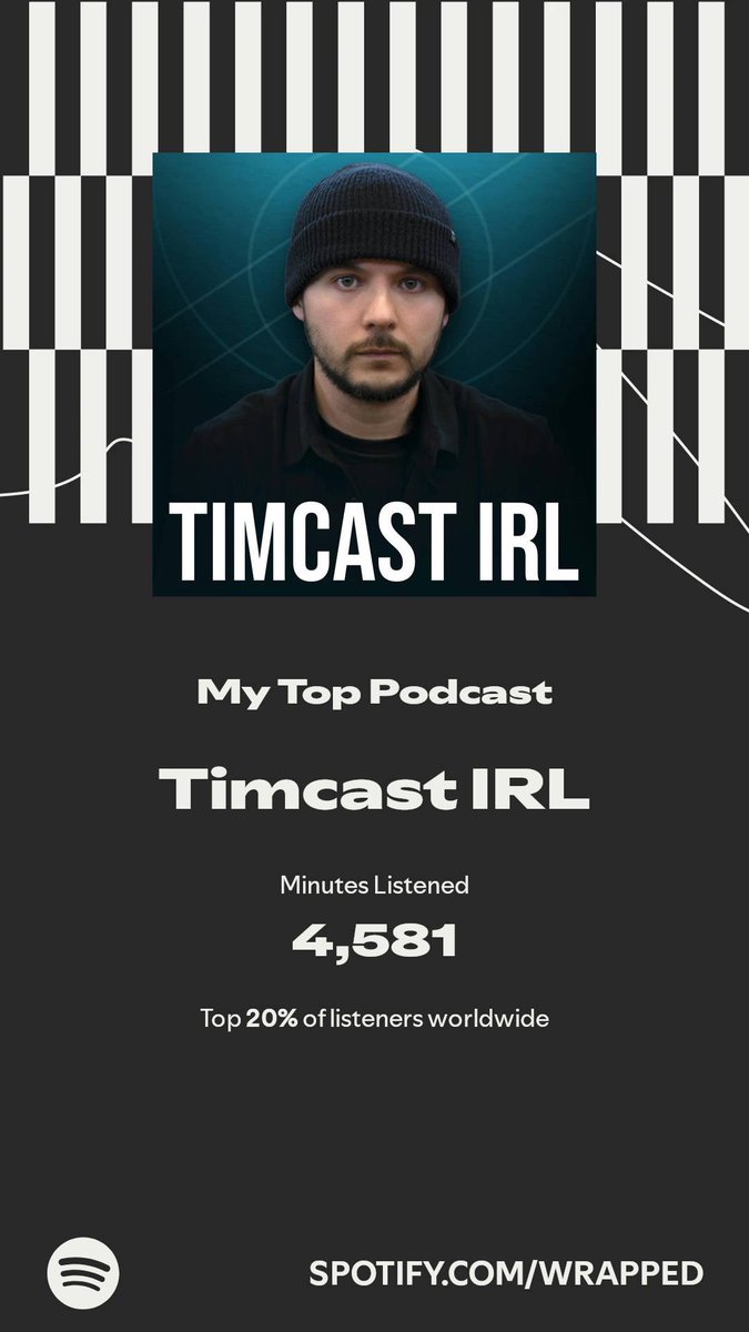 Yooo, <a href="/Timcast/">Tim Pool</a> - Spotify wrapped