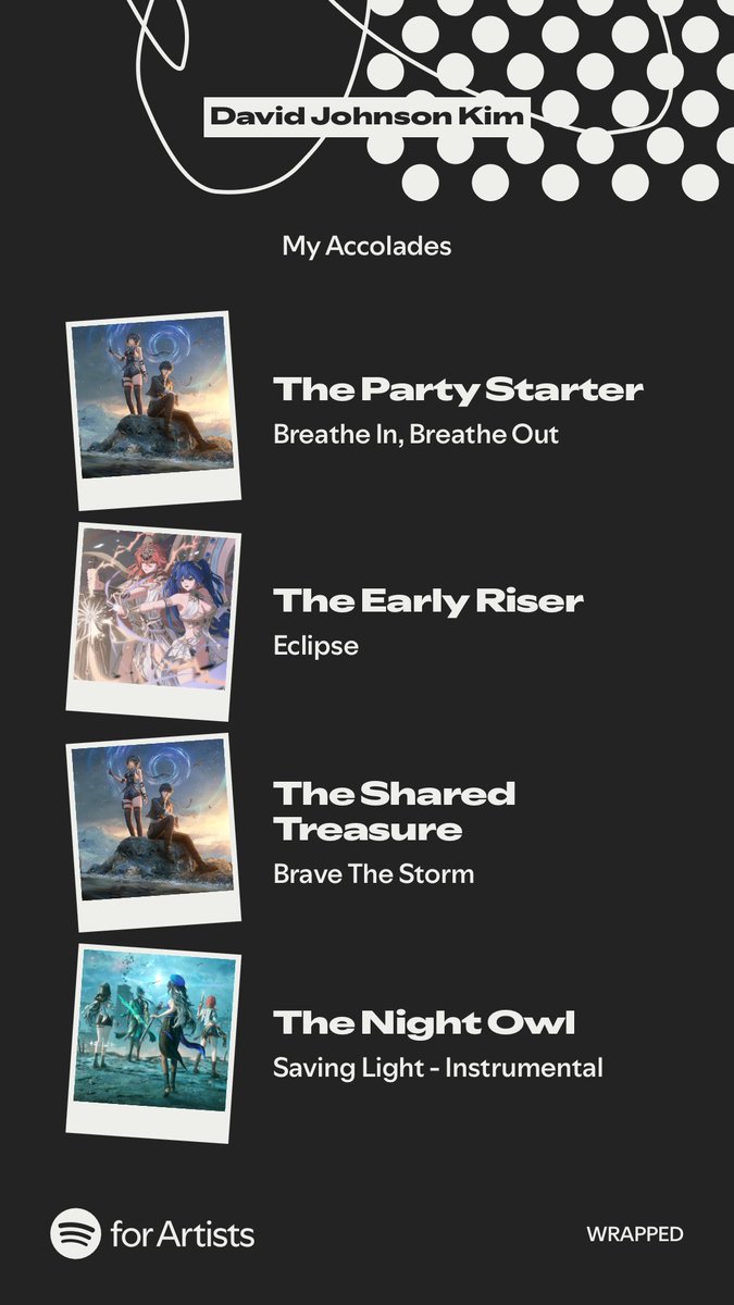 TheDJKim's tweet image. THANK YOU FOR THE BEST YEAR OF MY LIFE

Making originals/covers based on Wuthering Waves is an incredible honor, I appreciate you all for your continued support. 

And thankful to Kuro Games for making stories that give us endless inspiration. 3.x has me hyped!