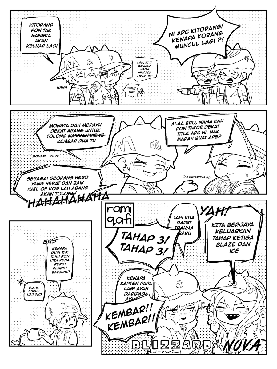 ramiqafi's tweet photo. Duri tak pergi baraju sebab dia tak buka whatsaap group ✋🏻😔 #BoBoiBoy #BoBoiBoybaraju 
(I'm too lazy to edit so the english translation will be in the comments) https://t.co/2rWKHCBPrA