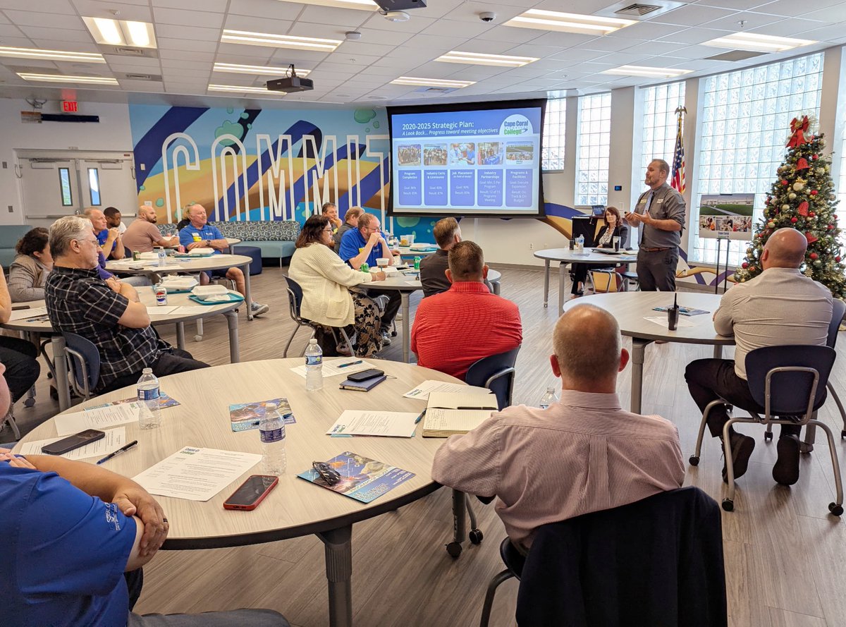 capecoraltech's tweet image. Thank you to our business partners and community stakeholders for joining us for today's advisory committee meeting. We appreciate your input and partnership. #ContinuousImprovement