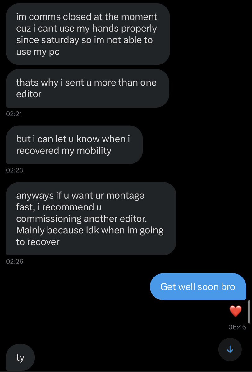 Nxys14's tweet photo. @CaterVFX He was one of the most helpful, well-intentioned people I have ever seen. He helped me a lot despite his health problems. I wish he hadn't died. May he rest in peace. https://t.co/K0YKIiqWb1