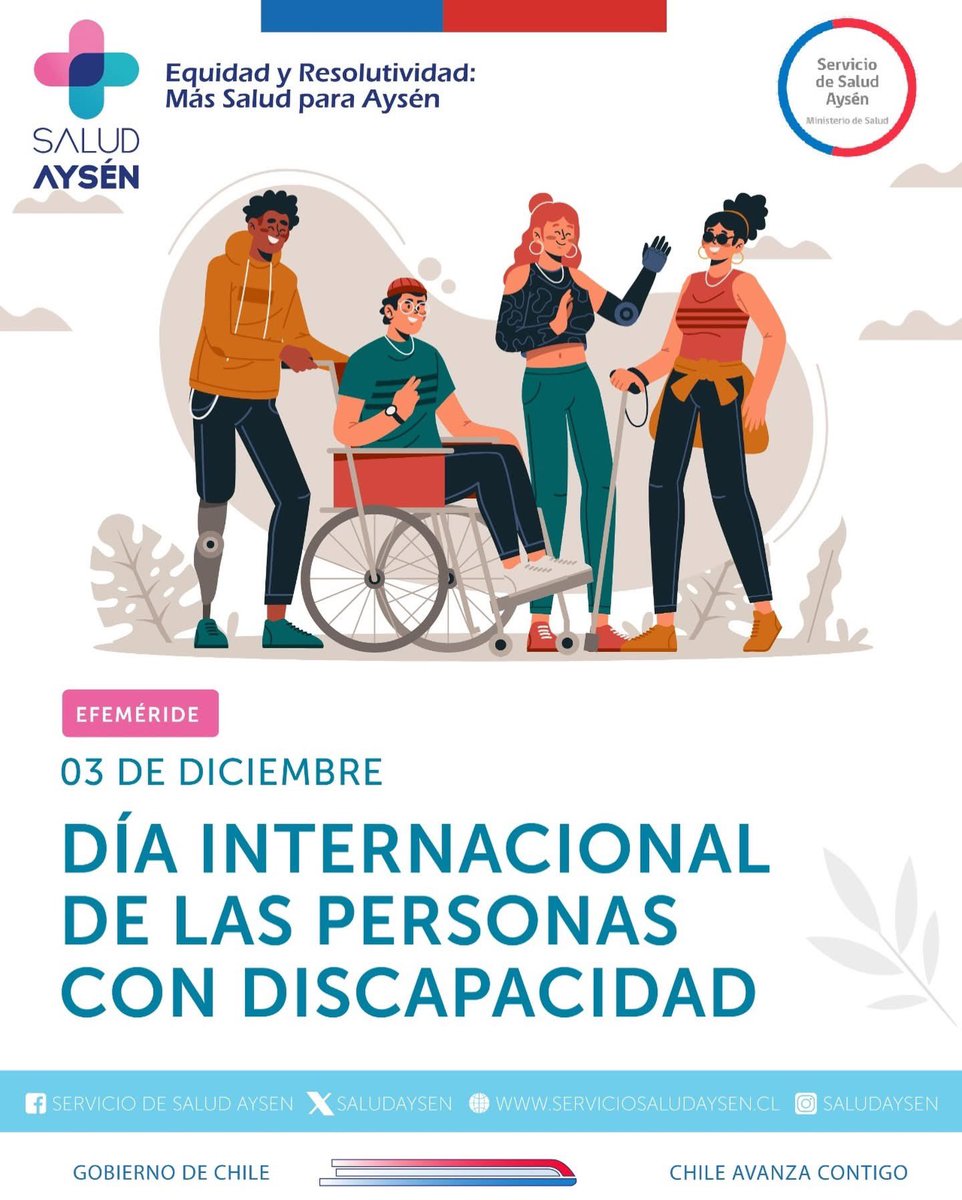 ♿ El <a href="/ministeriosalud/">Ministerio de Salud</a> reafirma su compromiso con avanzar hacia un sistema de salud más accesible, inclusivo y respetuoso, que garantice el derecho a la atención de todas las personas.

#Equidad y #Resolutividad: Más Salud para Aysén💪🏽