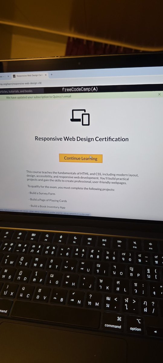 BPhatipan_BsWm's tweet image. ก่อนนอน ก็ลุยครับ เริ่มเรียนรู้การหาช่องทางที่ 2 นิกจากงานประจำ #codingcourse #freecodecamp