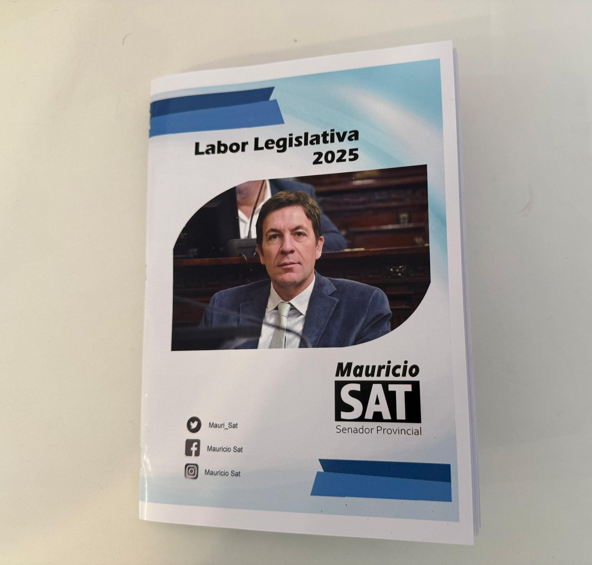 MauricioSatOk's tweet photo. 📌 PRESENTACION LABOR LEGISLATIVA 2025

Tal como siempre lo hago a final de cada año, presente la  rendición de mi #LaborLegislativa 2025. https://t.co/s72WqROWdT