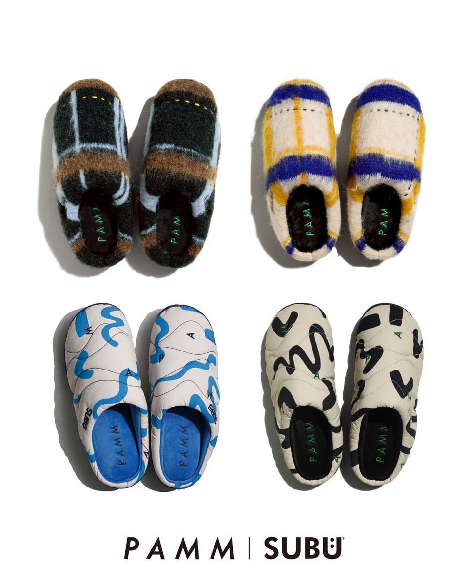 SUBU x PAMM コラボサンダルが国内12月5日（金）／12月6日（土）より