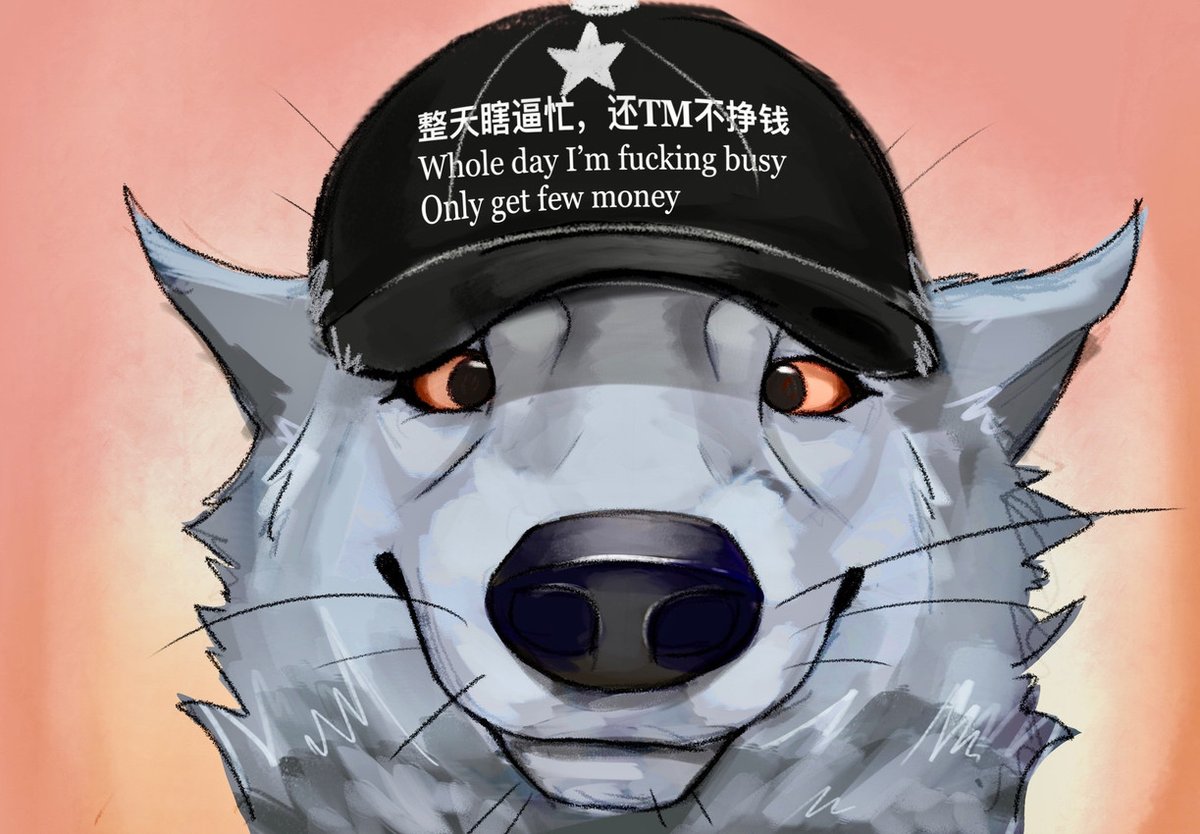 FloofsDoggo's tweet image. This is how I feel when old mate at the register hands me a $50 note for a 4$ chocolates