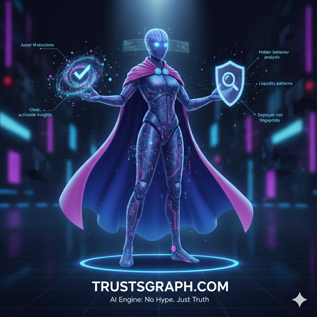 trustsgraph's tweet image. Tired of guessing in crypto? 🛡️

We’re building an AI engine that cuts through the noise

holder behavior
deployer fingerprints
liquidity integrity.

No hype. Just truth.

What’s the #1 red flag you look for before trusting a new project? 👇