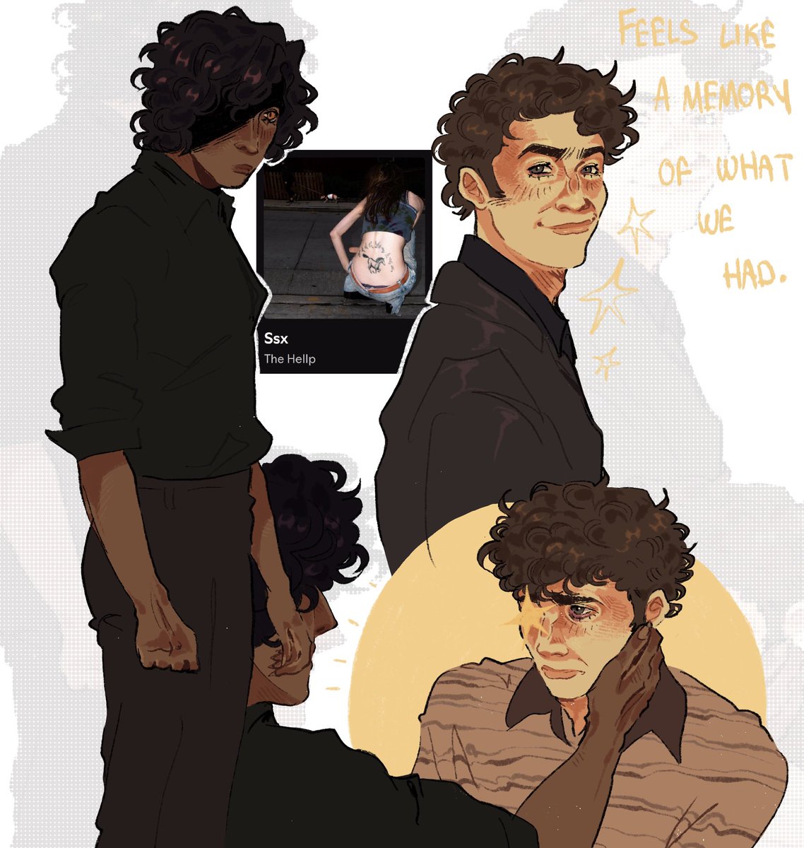 hello world  it is my first time drawing them #iwtv