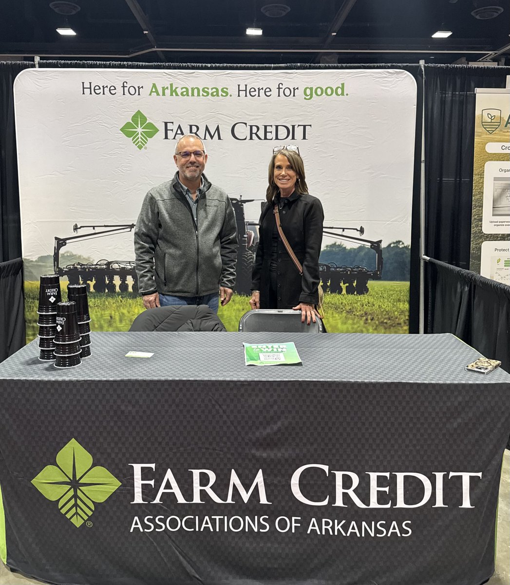 This week Farm Credit is at the Arkansas Farm Bureau 91st Annual Convention, Dec. 3-5 at the Hot Springs Convention Center. Come see us at the largest agriculture trade show in Arkansas!