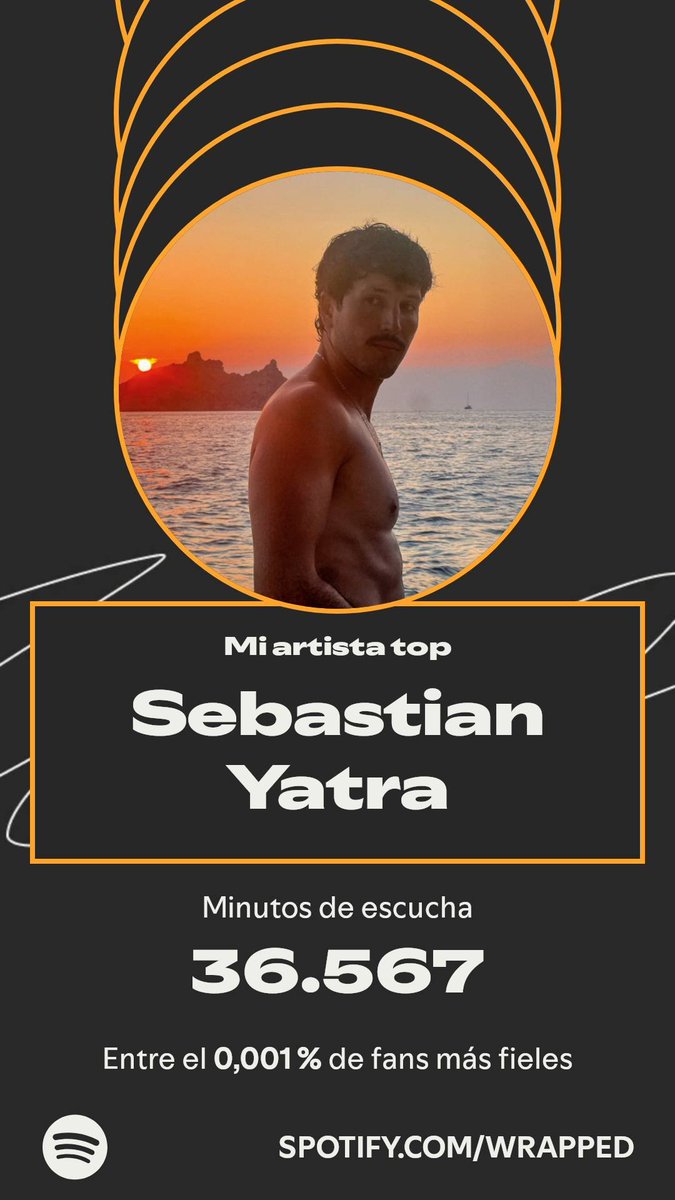 Sebastian Yatra ha protagonizado mi año. Esto es lo que he escuchado en mi #SpotifyWrapped. 
spotify.com/wrapped-share/…