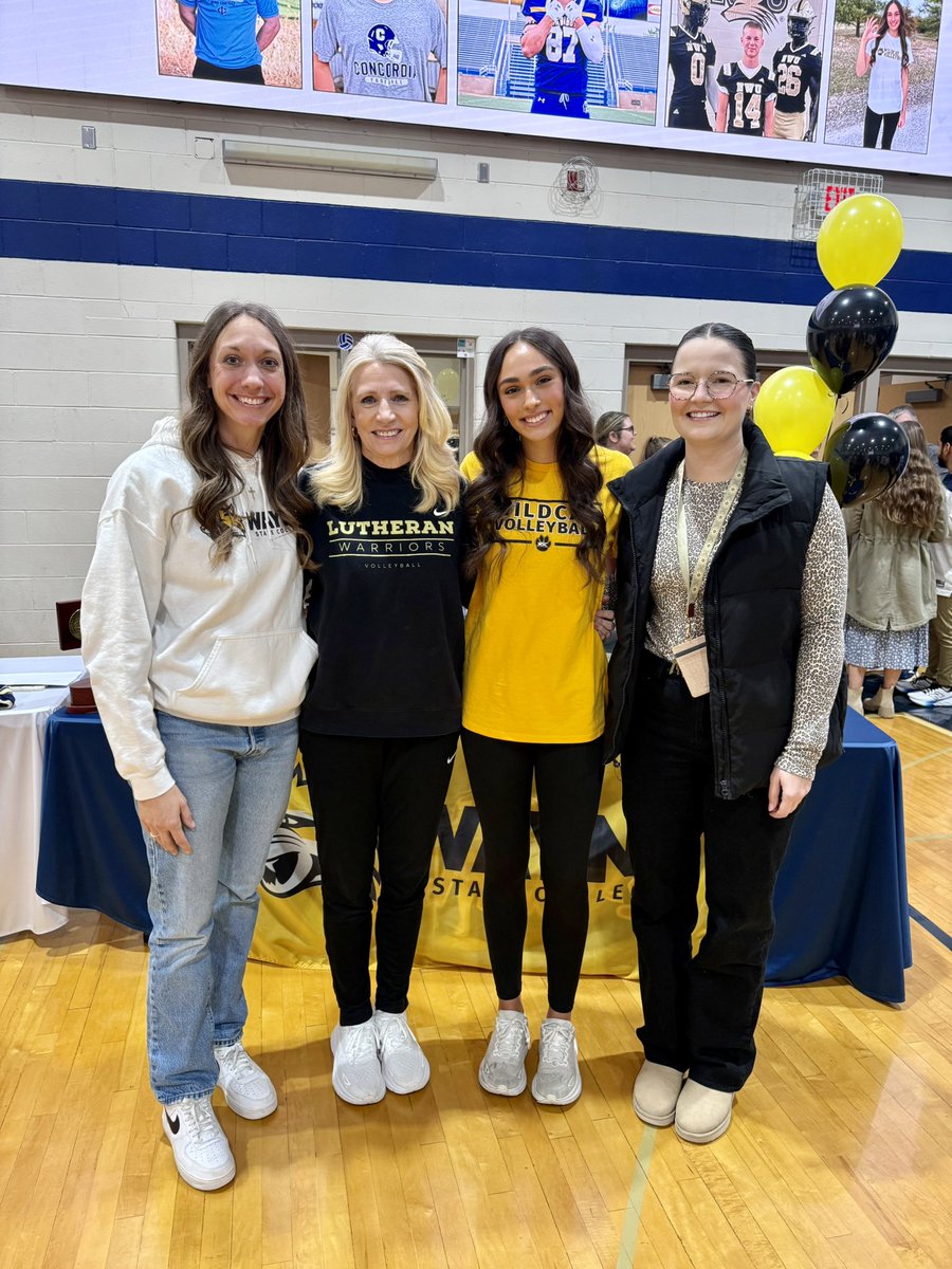 LLActivities's tweet image. Congrats to our 5 signees today! We couldn’t be more proud &amp;amp; wish you God’s blessings as you pursue your academic &amp;amp; athletic careers after you leave Lincoln Lutheran. Coaches, teammates, family, &amp;amp; more came out to support and cheer on these athletes! #WeAreWarriors #nebpreps