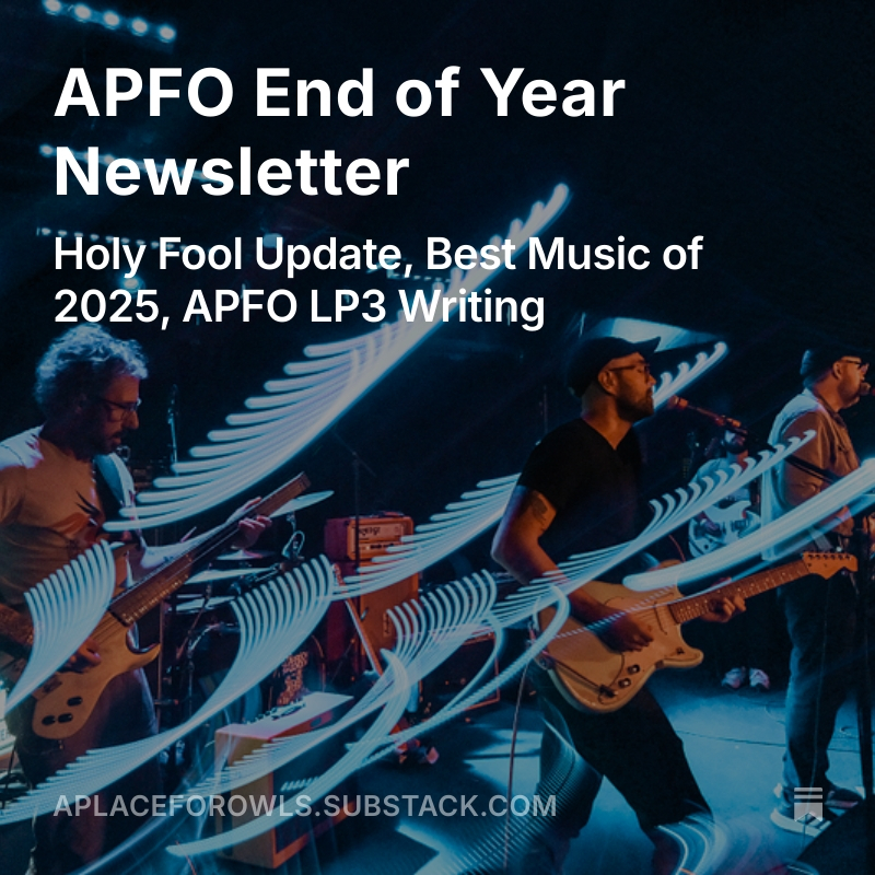 new apfo newsletter!
