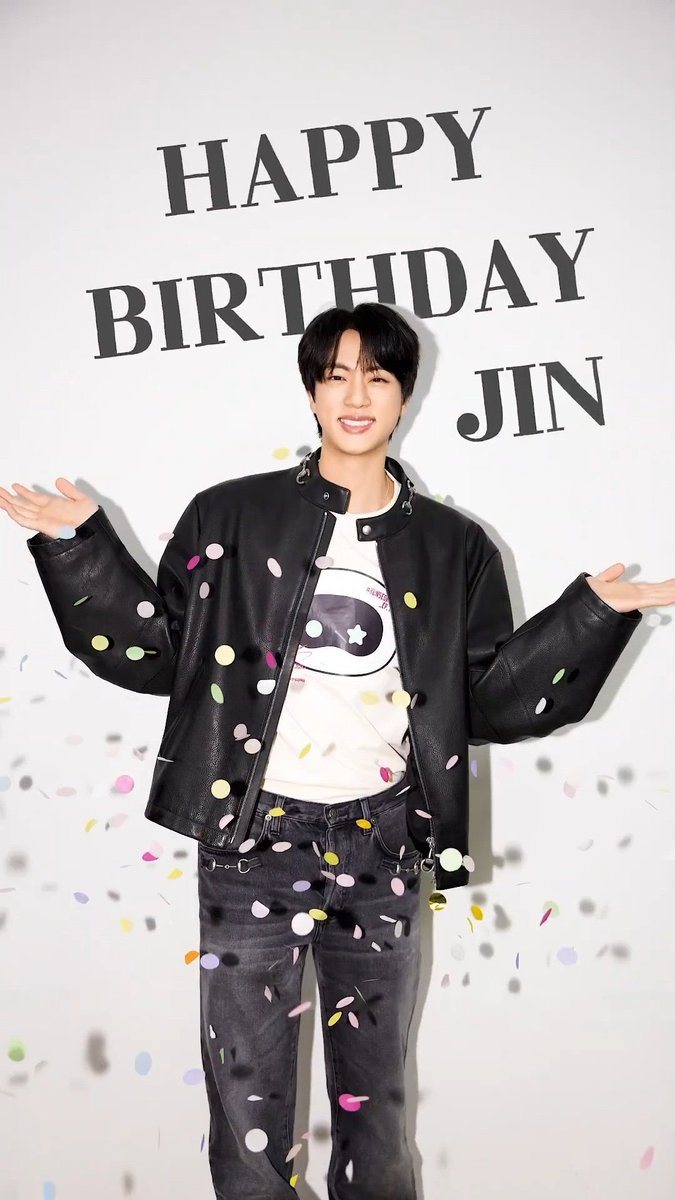 ジンくんお誕生日おめでとう🎉
ジンくんが毎日笑顔でいますように
最高に幸せな一日を過ごしてね
大好き❤

Happy Jin Day 🎂 
#진 #Jin #HAPPYJINDAY 
#HappyJinDay
#HappyBirthdayJin
#JINDAY

youtube.com/shorts/W9aHACq… <a href="/YouTube/">YouTube</a>