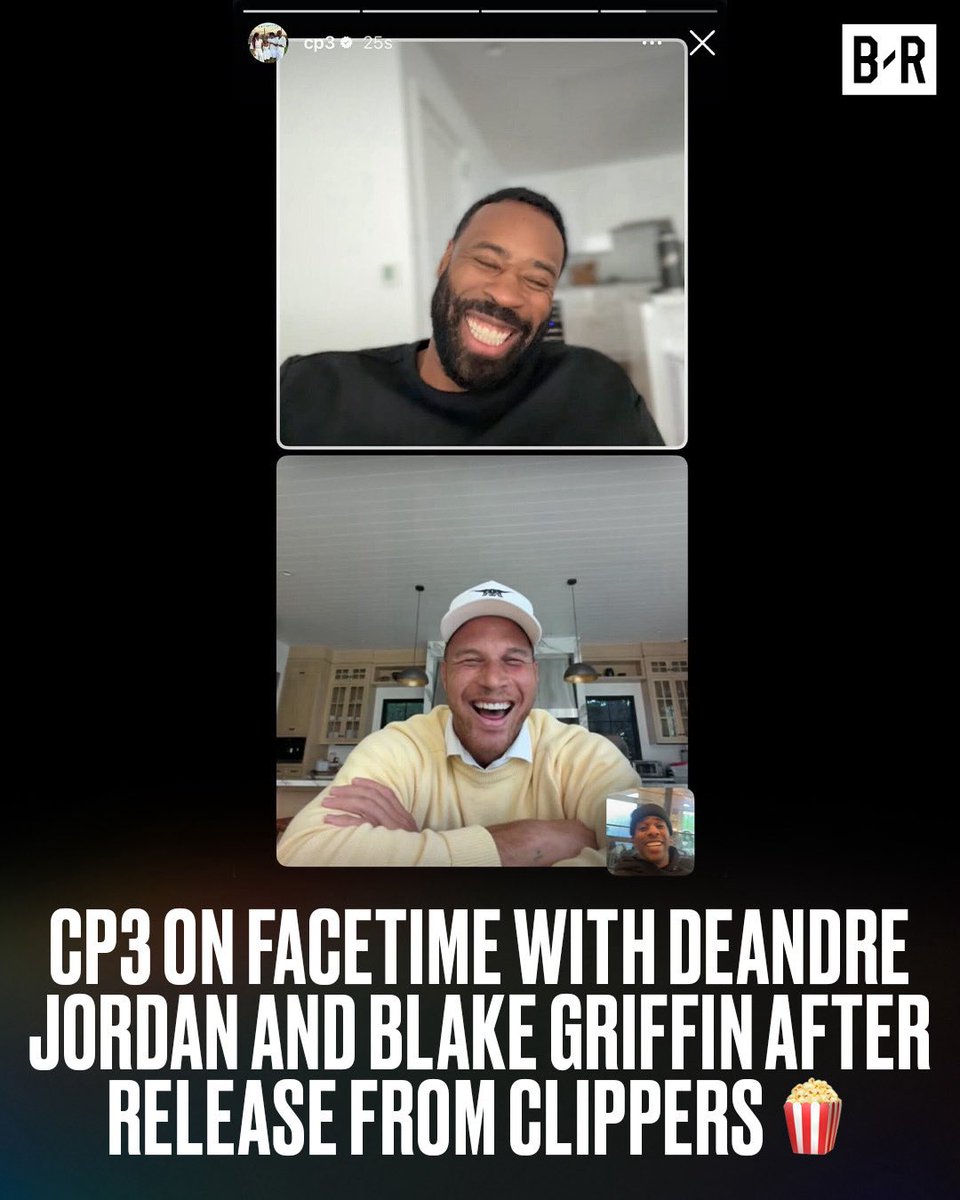 Lob City reunited on Facetime 🔥
(via cp3/IG)