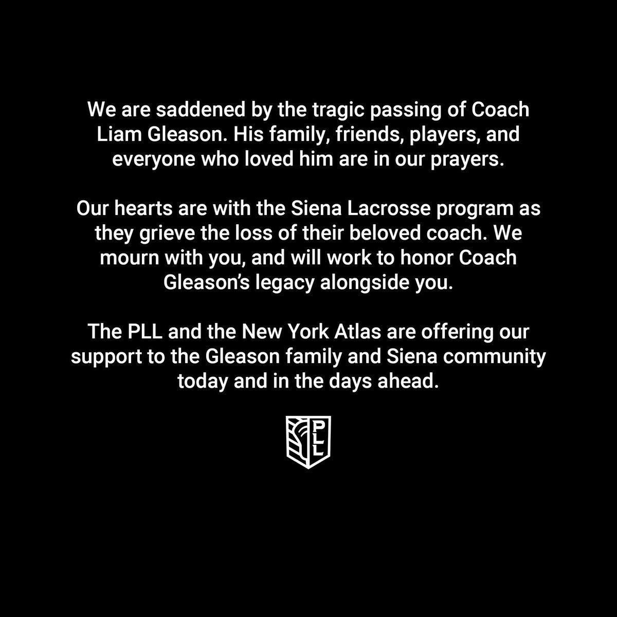Premier Lacrosse League tweet media