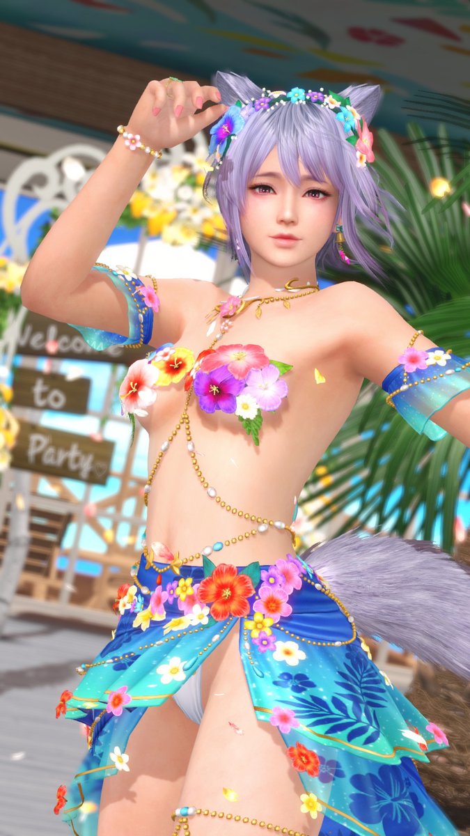 💐あらためて8周年おめでとう🎊

#DOAXVV #VVビーチパーティー