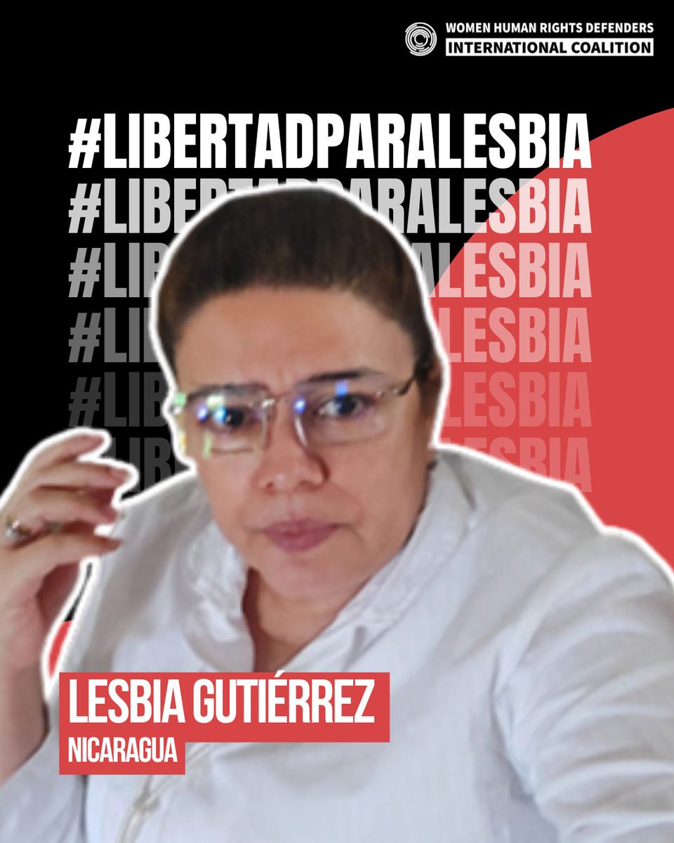📢Lesbia del Socorro Gutiérrez Poveda fue detenida de manera arbitraria el 10 de agosto 2024 en el marco de la persecución contra personas vinculadas a la Iglesia Católica y las demandas de libertad para Rolando Álvarez, dirigente de esta institución.