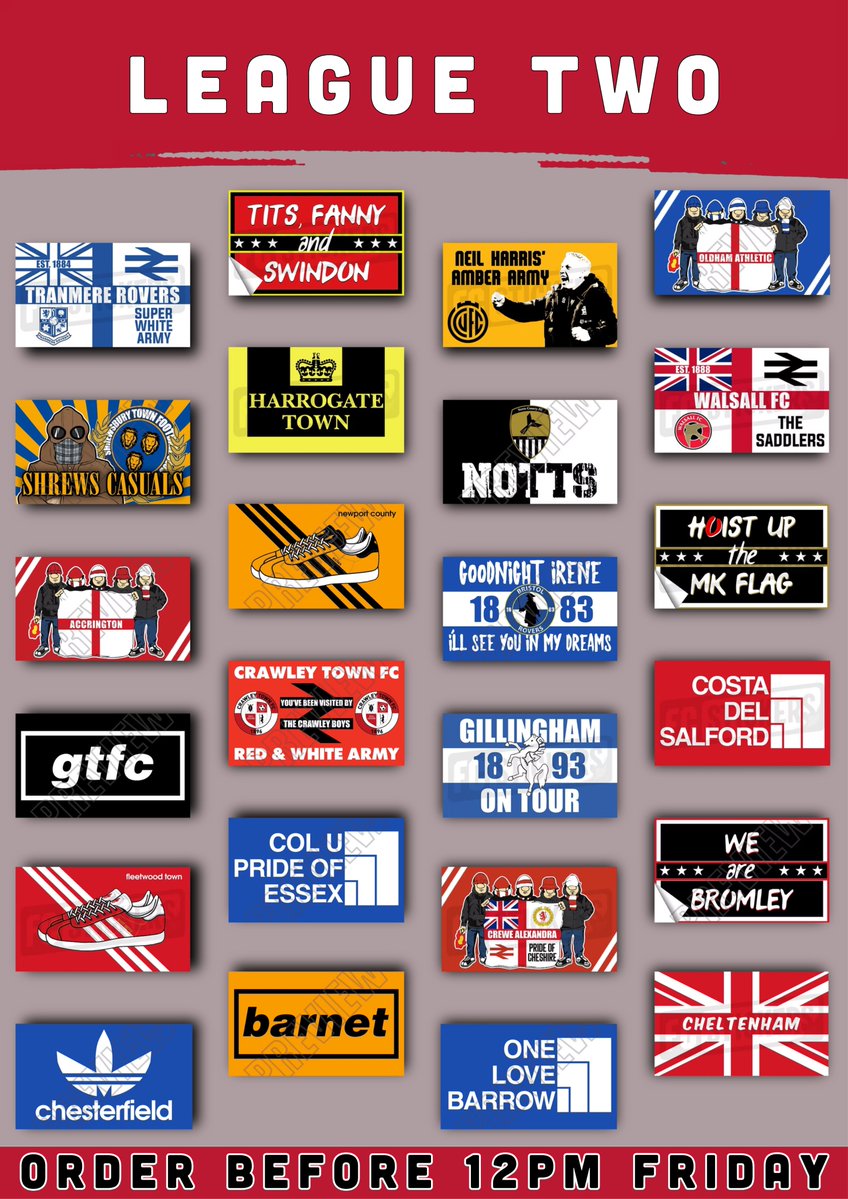 🚨 Heading to a midweek game next week?

Make sure your stickers are ready!

#ncfc #saintsfc #pafc #htafc #gills #stfc