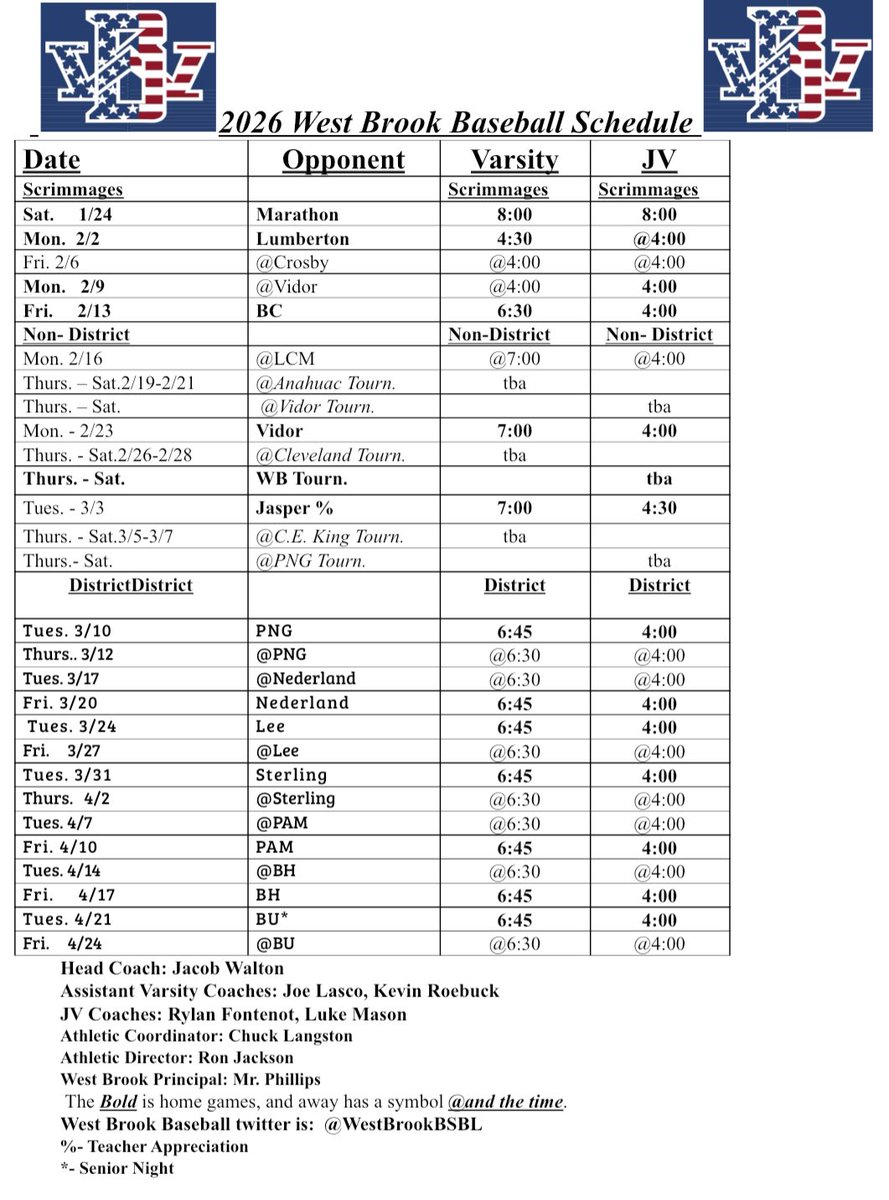 West Brook Baseball tweet media