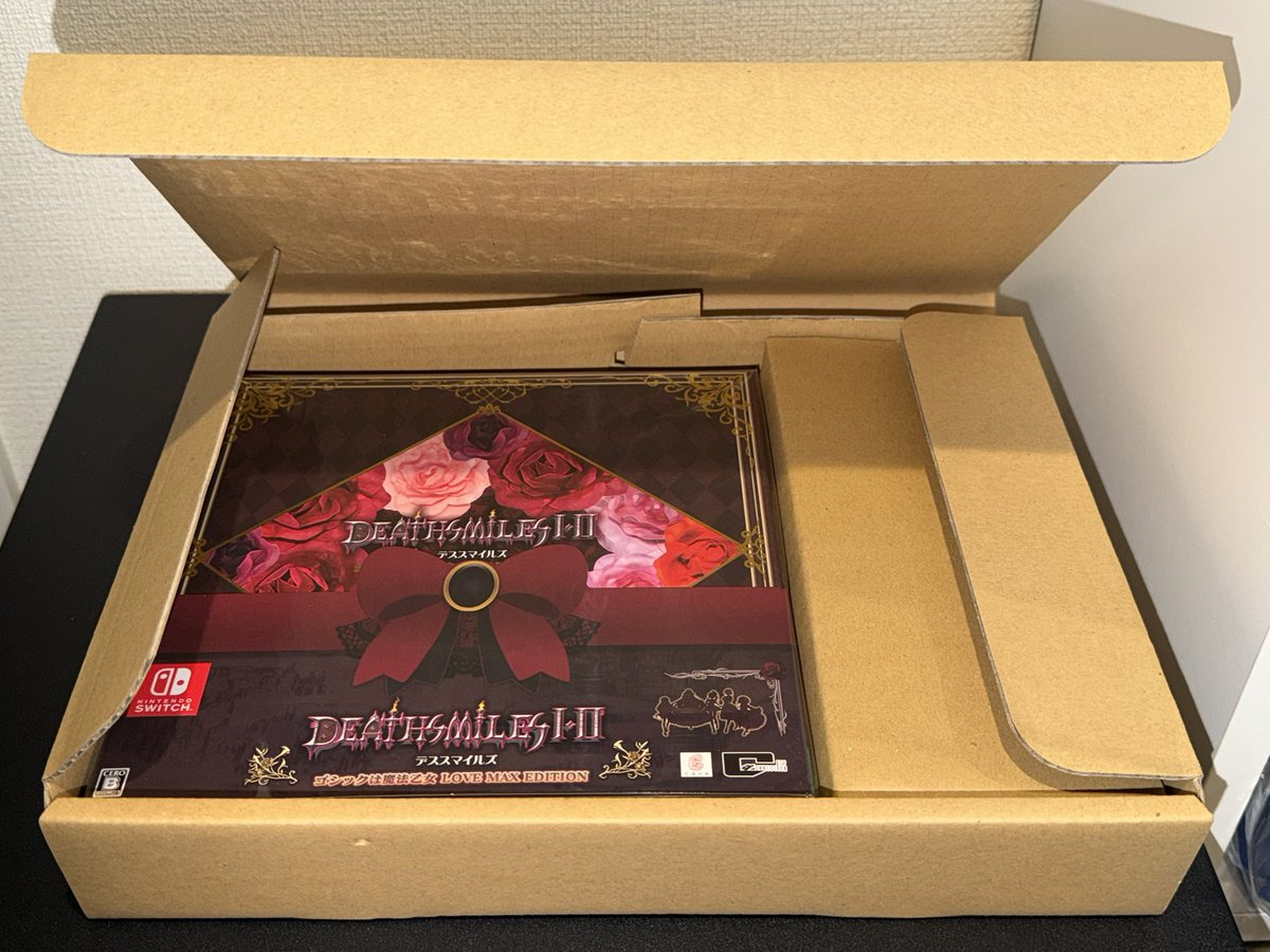 昨日、Switch版デススマイルズ1•2 Beep特装版、を手に入れました