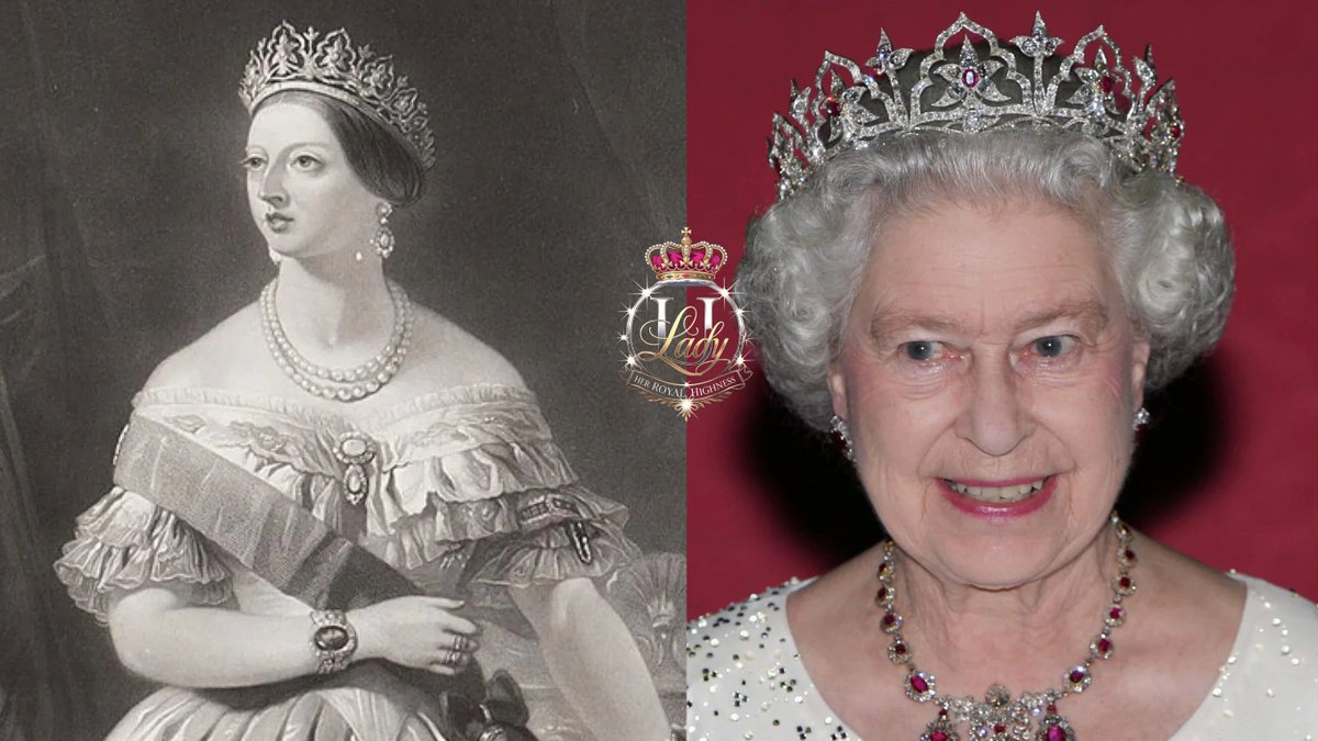 HRHLadyJ's tweet photo. The Prince and Princess of Wales present themselves with the effortless regal composure that has long characterised the monarchy. For those with a particularly attentive eye, our elegant Catherine is wearing a tiara unfamiliar to many yet deeply significant. It is a superb piece with a history every bit as striking as its appearance.

Queen Victoria’s Oriental Circlet Tiara is a rare treasure within the royal collection, and Catherine has now granted it a new chapter by wearing it publicly for the very first time. 

Commissioned by Queen Victoria in 1853, and influenced by Asian artistic traditions, the circlet was formed of eleven large oval sections set with diamonds. At its centre sits a floral motif in Burmese rubies, complemented by further diamond ornamentation. Last seen in public twenty years ago, it is valued in the multi millions owing to its historical weight and the high artistry of its construction.

This outing marks its first public appearance in two decades, the first time it has graced a royal head since Queen Elizabeth II wore it in 2005, and the first occasion on which it has ever been worn by a Princess of Wales.

For those who relish the layers of royal history, here is the lineage of the Oriental Circlet Tiara from 1853 to the present.

Creation 1853: 
• Commissioned by Queen Victoria from Garrard in 1853.

• Designed by Prince Albert and shaped by the influence of Indian Moghul jewellery seen at the Great Exhibition of 1851.

• Fashioned in gold and diamonds and originally set with eleven large opals framed by diamond arches and lotus flower motifs.

• The opals were mounted in detachable oval collets, each surrounded by diamond clusters reminiscent of the arches in Indian design.

• Victoria wore it frequently during the 1850s and 1860s, both as a tiara and at times as a necklace, since the opals could be removed and worn independently.

Queen Alexandra 1901 to 1925:
• Inherited by Queen Alexandra upon Victoria’s death in 1901.

• In 1902, Alexandra instructed Garrard to replace the opals with rubies, since she regarded opals as unlucky. 

• She wore the resulting ruby and diamond circlet once publicly in 1907 Germany state visit.

Queen Mary 1925 to 1953:
• Passed to Queen Mary in 1925.

• Rarely worn in public, though kept within her extensive jewellery holdings.

Queen Elizabeth the Queen Mother 1937 to 2002:
• Returned to prominence in 1937 upon the accession of King George VI, and swiftly became a favourite of Queen Elizabeth, later the Queen Mother.

• Frequently seen on state visits, royal tours, galas, official portraits, and even balcony appearances on VE and VJ Days in 1945. Notable showings include the 1937 Debutante Court, the 1938 state visit to France, and the 1939 tour of Canada.

• Although Elizabeth II acceded to the throne in 1952, the Queen Mother retained the circlet with the new sovereign’s consent until her death in 2002, wearing it for events such as her eightieth birthday in 1980.

Queen Elizabeth II 1953 to 2022:
• Became the property of Elizabeth II in 2002 following the Queen Mother’s passing.

• Worn publicly only once by Elizabeth II, during a state banquet in Malta in 2005, her sole outing with the piece before it returned to the vaults.

• She tended to favour larger and more luminous tiaras for the breadth of her engagements. The circlet was shown on display occasionally, for example at the 2003 Royal Jewels exhibition at the Victoria and Albert Museum, but otherwise remained stored away.

Catherine Princess of Wales 2025 to present:
• Brought again into public view by Catherine at the German State Banquet at Windsor Castle on 3 December 2025, marking its first appearance in twenty years.

Next up on the royal calendar, the Princess of Wales hosts the Together at Christmas Carol Service. The 2025 theme The Power of Love and Togetherness highlights empathy and connection during life’s uncertainties. 

This fifth edition takes place on Friday 5 December at 7:30 PM in London, and will be filmed for broadcast on ITV1 and ITVX on Christmas Eve, with a repeat on Christmas Day morning.

#PrinceandPrincessofWales #ThePrincessofWales #CatherineThePrincessOfWales #Catherine #OrientalCircletTiara #PrincessOfWalesFirst