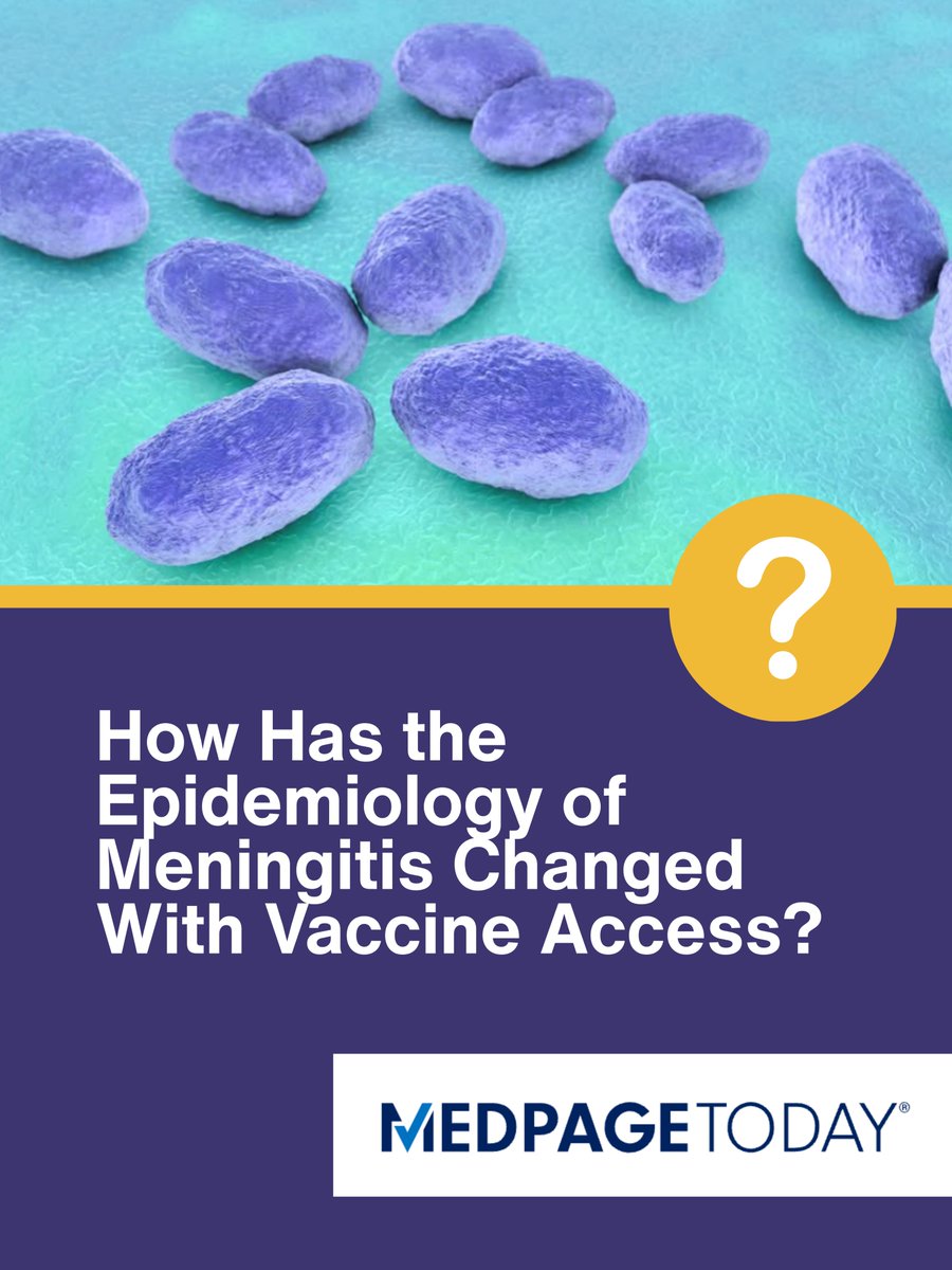 A new article from <a href="/medpagetoday/">MedPage Today</a> highlights something every parent should know: 𝘃𝗮𝗰𝗰𝗶𝗻𝗲𝘀 𝗵𝗮𝘃𝗲 𝗰𝗼𝗺𝗽𝗹𝗲𝘁𝗲𝗹𝘆 𝗰𝗵𝗮𝗻𝗴𝗲𝗱 𝘁𝗵𝗲 𝘀𝘁𝗼𝗿𝘆 𝗼𝗳 𝗺𝗲𝗻𝗶𝗻𝗴𝗶𝘁𝗶𝘀 𝗳𝗼𝗿 𝗼𝘂𝗿 𝗸𝗶𝗱𝘀.

Decades ago, Hib, pneumococcal, and meningococcal meningitis were far