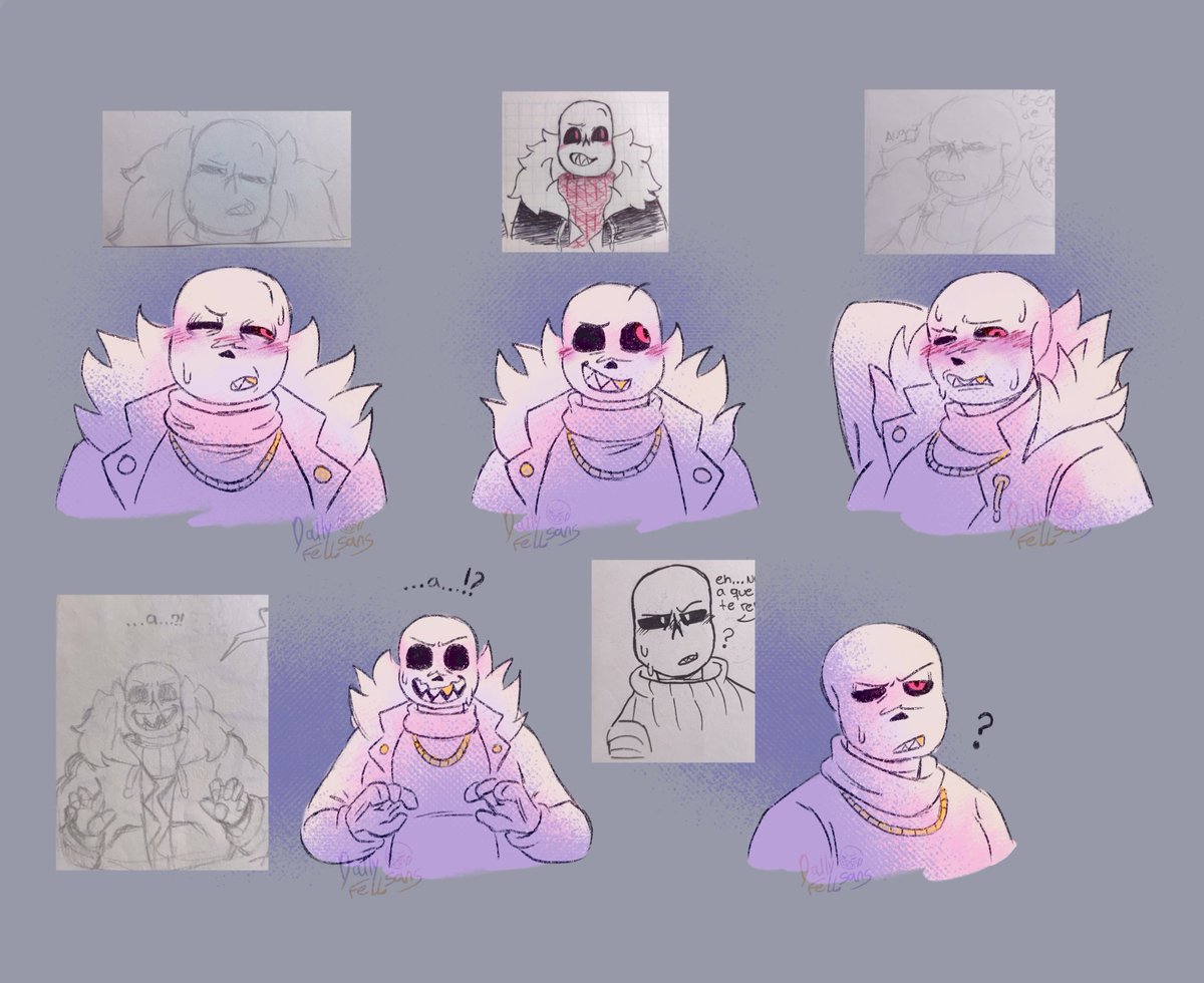 dailyfellysansy's tweet photo. ★ day 105.
This time i redrew some of my old drawings, expressions that i like
#fellsans #underfellsans https://t.co/poUzZqHidQ