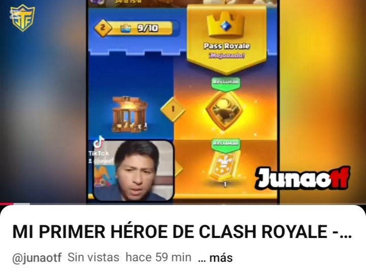 junaotf's tweet photo. Denle mucho cariño y suscribanse para el sorteo de 04 Pass 
#ClashRoyale
#supercell
https://t.co/WvL1mSvKYX https://t.co/ALgCw3uOSt