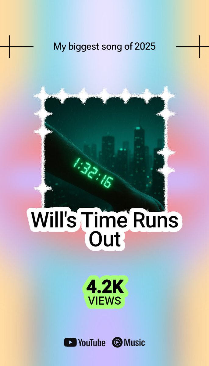 ActuallyClix's tweet image. 108.2K views. 🤯 Thank you to everyone who took the time to listen to my scores this year. Your support means the world to me. I’m taking this energy into the studio—get ready for some brand new sounds coming very soon! 🎼🔥
#ConnorMcQuillan #2025Recap #FilmScoring