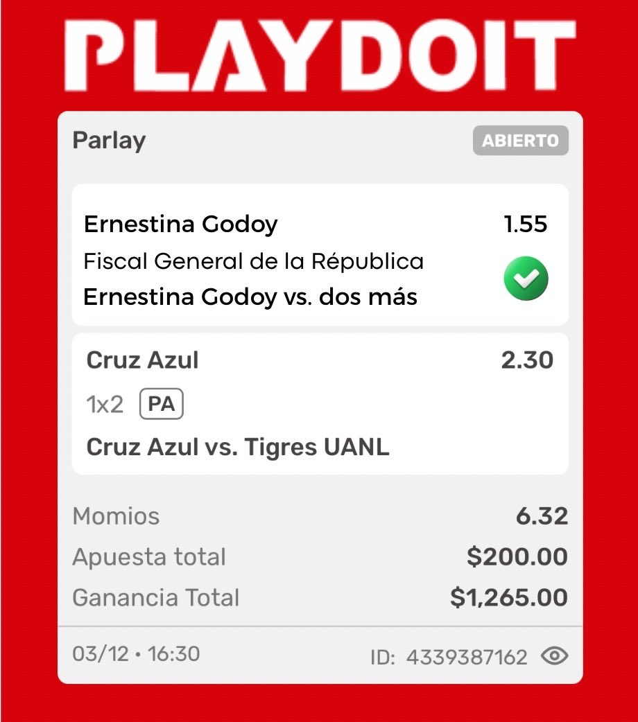 Ya cayó el primero, solo falta que gane mi máquina 😍🤑
