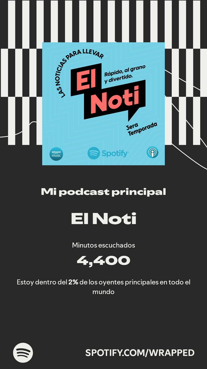 basaltsinner89's tweet photo. La mejor manera de mantenerse al tanto de las noticias rápido y de buen humor  #SpotifyWrapped. @jagarzaramos https://t.co/JGyRTpao1g https://t.co/IFHBWGrpe1