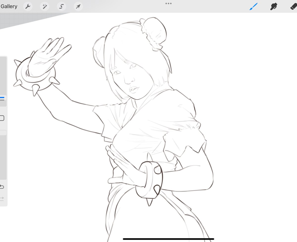 One drawing done then make another one 😁.
#WIP 
#drawing 
#sketchy