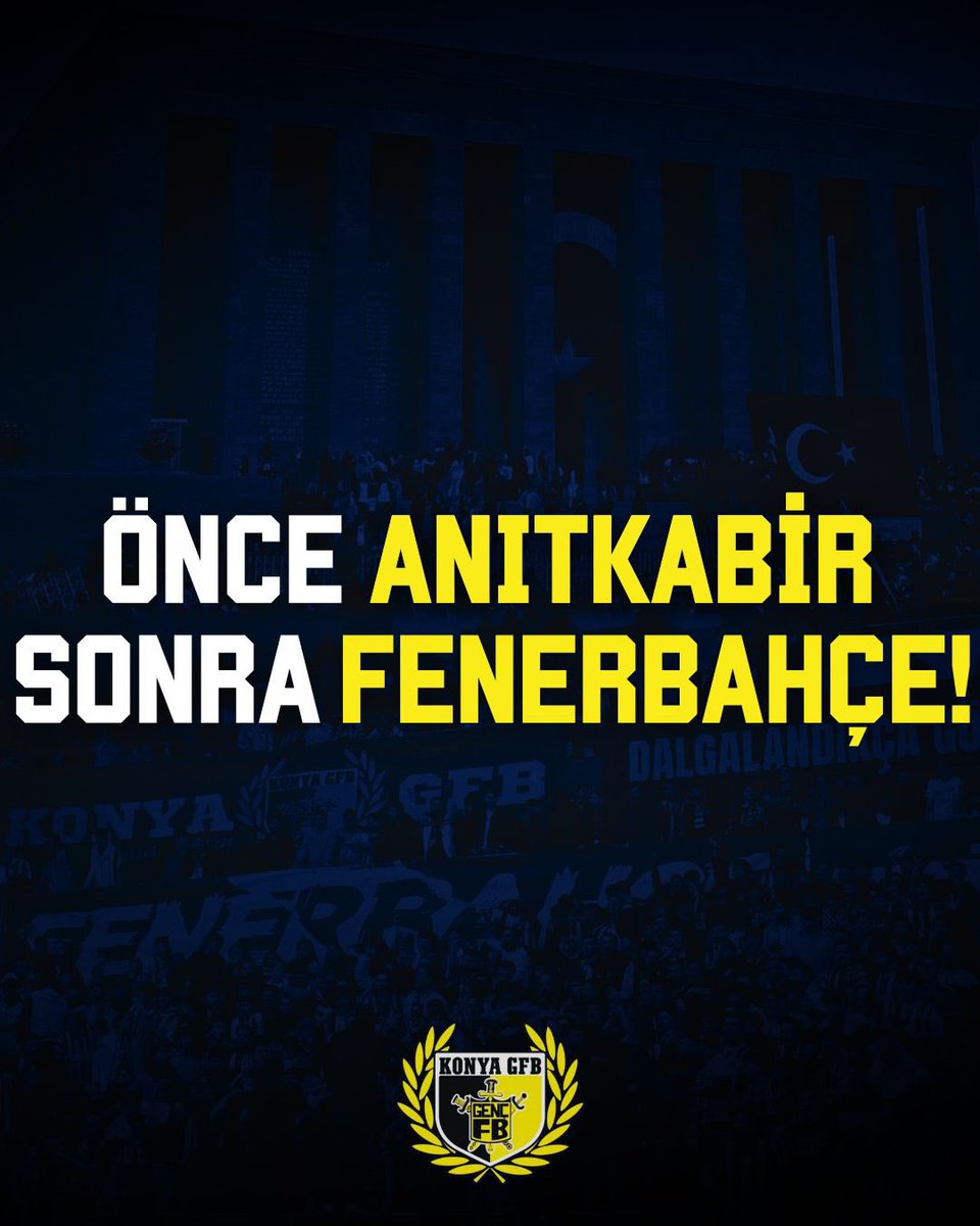 Önce Anıtkabir, sonra Fenerbahçe!

7 Aralık Pazar günü Anıtkabir’de Ata’mızı ziyaret ediyor; ardından Fenerbahçemizi İlbank karşısında desteklemek için tribündeki yerimizi alıyoruz.

#KonyaGFB