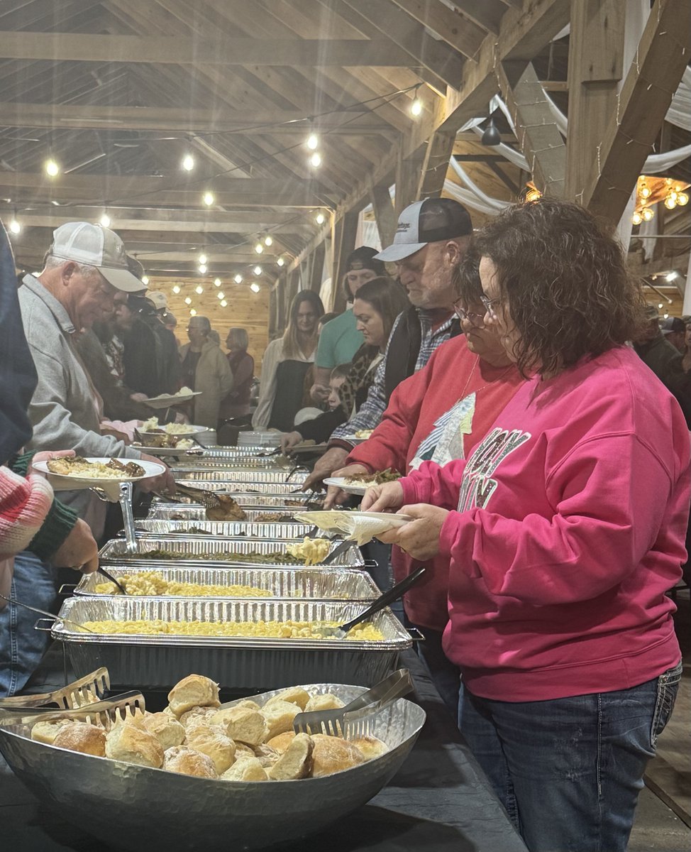 Last night we kicked off the holiday party season at the Searcy Branch Customer Appreciation Dinner, held at the Judsonia Box Factory event center. It was wonderful to share an evening with everyone!