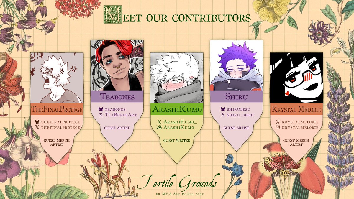 Hello, hello! 👋 We are SO excited to announce the stacked team of gardeners we've rounded up for our garden! 🌷  

Show some love to our contributors who have been tending to their crops! 💐 We're in for a very bountiful season! ☀️
