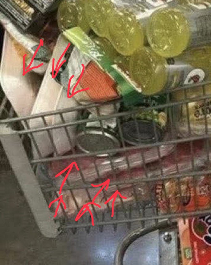 WomanOkie's tweet photo. @TheCrystalLion1 @DavidWolfe It looks like someone has hungry teenagers that will eat you out of house and home in 2 seconds flat https://t.co/wpX0pXzfZM