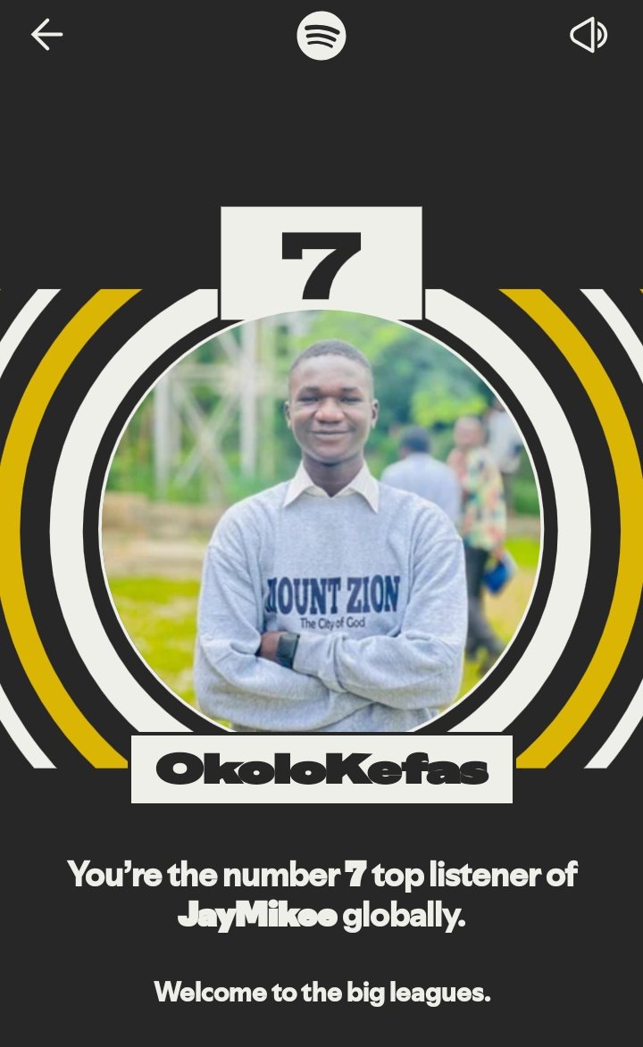 Pour me water guyy! 😭

I just found out I am the 7th biggest <a href="/jay_mikee/">Joshua Mike-Bamiloye</a> listener on earth. 

Put some respect on my name please