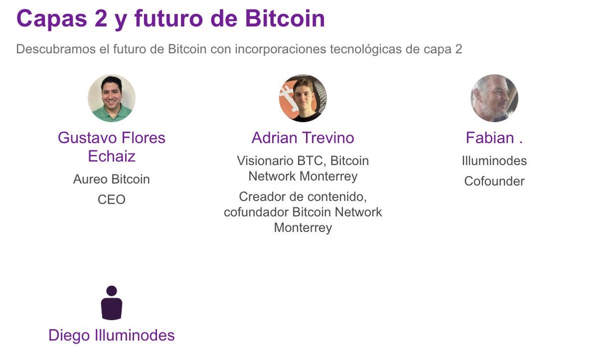 A last bitcoin conference before the year ends!

I’ll be in Mérida this weekend for <a href="/mayanbtc/">Mayan Bitcoin Conference</a> to talk about:

1. Panel on Regulatory Landscape of Bitcoin

2. Panel on Layers 2 and Bitcoin’s Future

<a href="/CepnikMaciej/">Maciej Cepnik 🇵🇱 🇲🇽 🇨🇦</a> and I will be there to answer any questions on <a href="/AureoBitcoin/">Aureo</a>