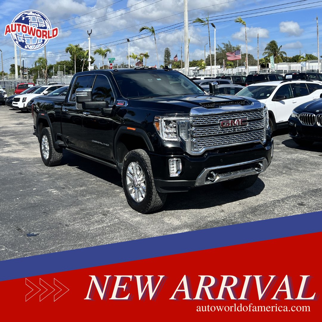 AutoworldMiami's tweet photo. 💪 2021 GMC Sierra 2500HD 4WD – Heavy-Duty Pickup Power at a Smart Price
📲 305-696-5555 | WhatsApp 321-331-8670
🔗 https://t.co/pNCv1xQbri

#AutoworldMiami #TruckLife #Sierra2500HD https://t.co/ie5hACIRkW