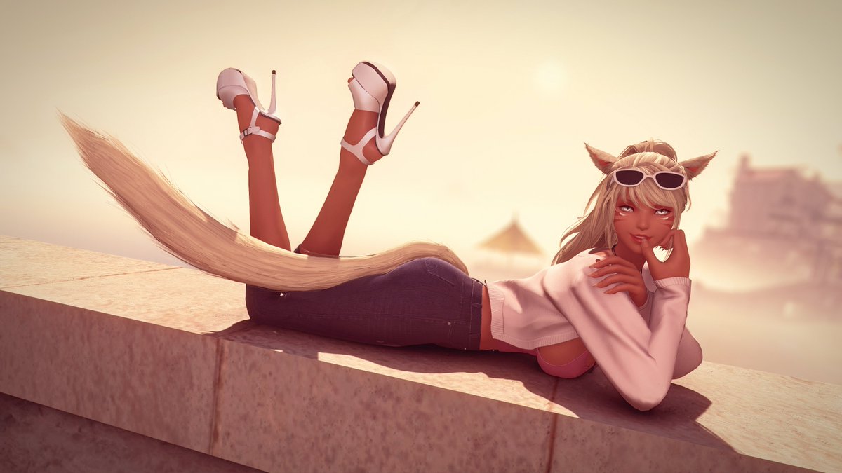 Foggy sunset

#FFXIV | #ffxivsnaps | #gpose | #EorzeaPhotos | #miqote
