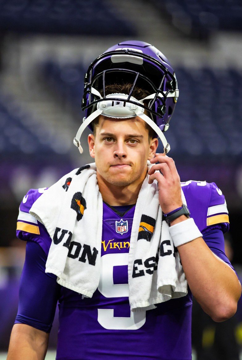SKOLaMANIAC's tweet photo. My 2️⃣ dream scenarios for the @Vikings in 2026:

1️⃣ @jjmccarthy09 continues to work his ass off to become the Franchise QB that I believe he can still become

2️⃣ Vikings make a trade for another, already-proven Franchise QB who happens to be my favorite QB in the NFL: @JoeyB

Considering current circumstances of the franchise, it’s most likely that the Vikings will bring in a veteran QB to “compete” with JJ in 2026. My preferred option would be to bring in Daniel Jones thru free agency. This, of course, being contingent on Indy’s inability to re-sign him to a long-term contract once the season is over, allowing him to test free agency yet again. I expect him to receive something similar to what Sam Darnold received for the Seahawks: 3 Years/$100.5M ($33.5M AAV w/$55M guaranteed). Seahawks also have option to cut bait after one year w/a $25.6M dead cap hit if they do chose to move on after one year. Any team signing Daniel Jones would be wise to do the same. 

Mac Jones is an interesting option as well but he is currently contracted thru 2026 with the 49ers and the Vikings would likely have to fork over a 2nd or 3rd (possibly more) to acquire him. Plus, I am not 100% convinced that the 49ers would want to give up their security blanket for the oft-injured Brock Purdy. Of course, if the price is right…I’m sure they will consider it. But how much is too much to give up if you are the Vikings? It’s hard to keep giving up picks for players who are not long-term solutions. I expect them to hold onto their picks to draft future players on rookie contracts UNLESS they are able to get the RIGHT player. The Wilfs have always shown a willingness to do whatever it takes to WIN and WIN NOW. 

The decision becomes: do you sacrifice cap room that could be used to provide more quality players for JJ by signing Daniel Jones or are you more willing to part ways with draft capital to acquire Mac Jones? 

Giving up draft capital to acquire QB “depth,” given the Vikings current estimated cap space for 2026 (-$24M), seems to be the logical idea. 💡 

But…what if the Vikings, who’s coach has clearly shown a preference to deal with veteran QBs, go BIG and take a swing for the oft-injured but definitively proven, JOE BURROW? This would clearly make Justin Jefferson happy before a snap is even taken in 2026 and would quell any ridiculous rumors that he would want out of Minnesota. But what would the cost be? 

I don’t see a trade for a “franchise” QB happening without JJ being included in that trade. Draft capital? Look for the Vikings to be required to send at least 2-1st round picks (‘26 & ‘27), maybe even a third 1st rounder in ‘28 or 1-2 mid-round picks (2nd -4th rounders). As a reference, the Rams sent two 1st rounders and a 3rd, along with Jared Goff to the Lions in order to acquire Matthew Stafford. Jared Goff, however, led the Rams to a Super Bowl in 2018 after having up and down seasons in ‘16 & ‘17. JJ, at this moment and quite unfortunately, has proven nothing and will provide little to no trade value to ANY team. So, what else would you offer to entice the Bengals besides JJ & draft capital? 

How about a Pro Bowl defender to help bolster their struggling defense? Namely Jonathan Greenard, who is due to receive $22.3M in ‘26. He provides not only probowl talent on the defensive end (JG has posted top 5️⃣ pressure rates the past two years for the Vikings) but also comes at a significantly lower price tag than that of Trey Hendrickson ($30M) and is also 3 years younger. Of course, losing JG would be heartbreaking for me personally but the recent rise of @UnoErra provides enough hope for me to move on from JG IF we can land a QB the caliber of JoeyB. And of course, the Vikings also have the best cap specialist in the league in Exec-VP of 🏈 Ops in Mr. Rob Brzezinski to figure it all out on the money end. 

My 1st dream 💭 is my preferred dream & it begins with JJ McCarthy showing improvement over these last 5 games. What would you do?

#SKOL